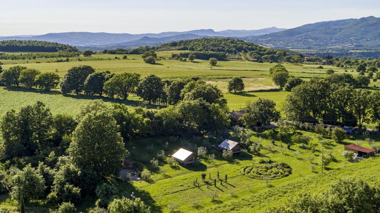 Glamping In Toscana, Luxury Tents In Agriturismo Biologico Sorano  Exteriér fotografie