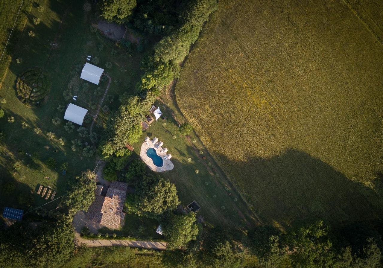 Glamping In Toscana, Luxury Tents In Agriturismo Biologico Sorano  Exteriér fotografie