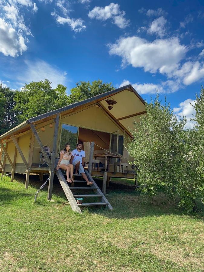 Glamping In Toscana, Luxury Tents In Agriturismo Biologico Sorano  Exteriér fotografie