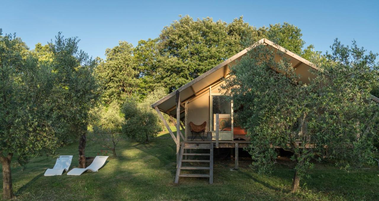 Glamping In Toscana, Luxury Tents In Agriturismo Biologico Sorano  Exteriér fotografie