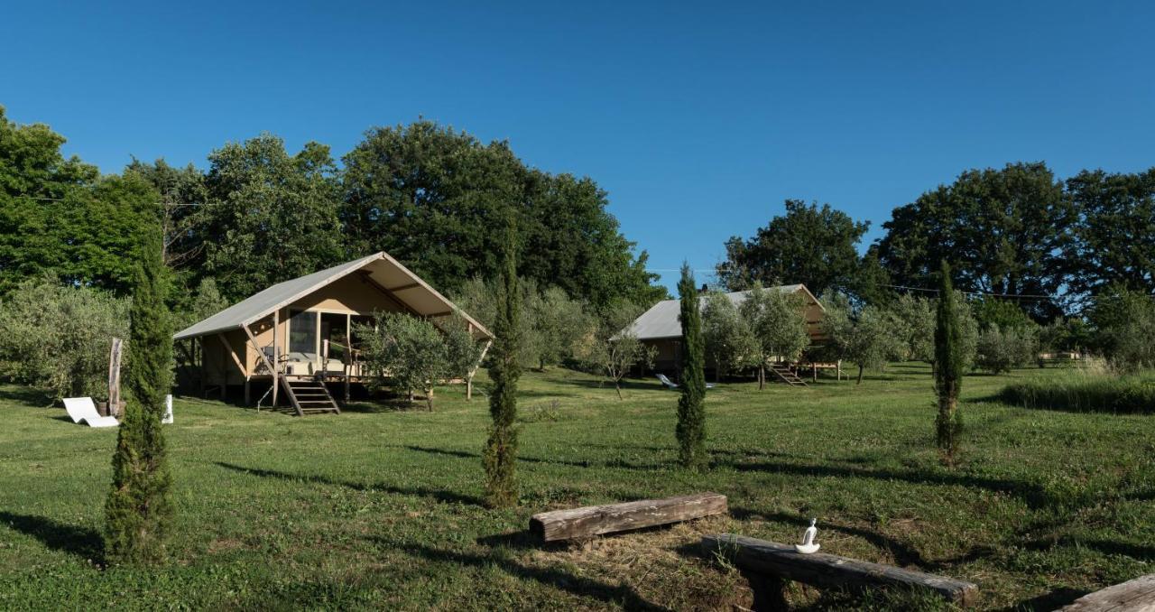 Glamping In Toscana, Luxury Tents In Agriturismo Biologico Sorano  Exteriér fotografie