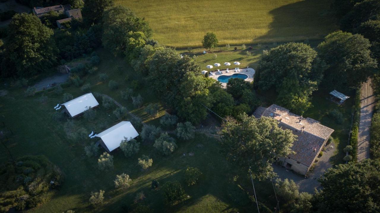 Glamping In Toscana, Luxury Tents In Agriturismo Biologico Sorano  Exteriér fotografie