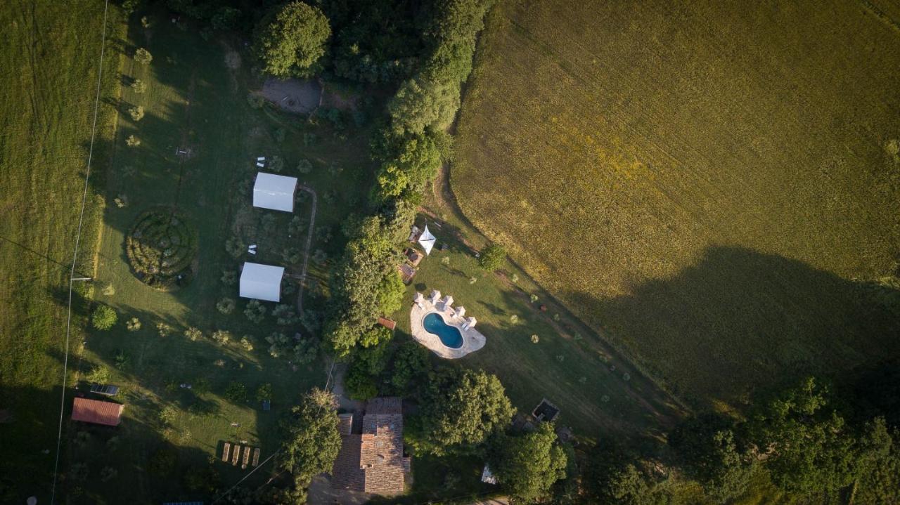 Glamping In Toscana, Luxury Tents In Agriturismo Biologico Sorano  Exteriér fotografie