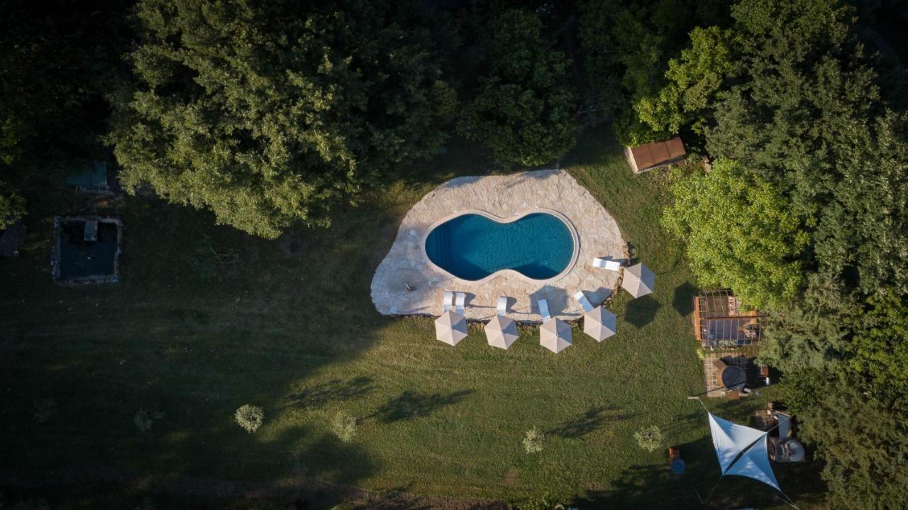 Glamping In Toscana, Luxury Tents In Agriturismo Biologico Sorano  Exteriér fotografie