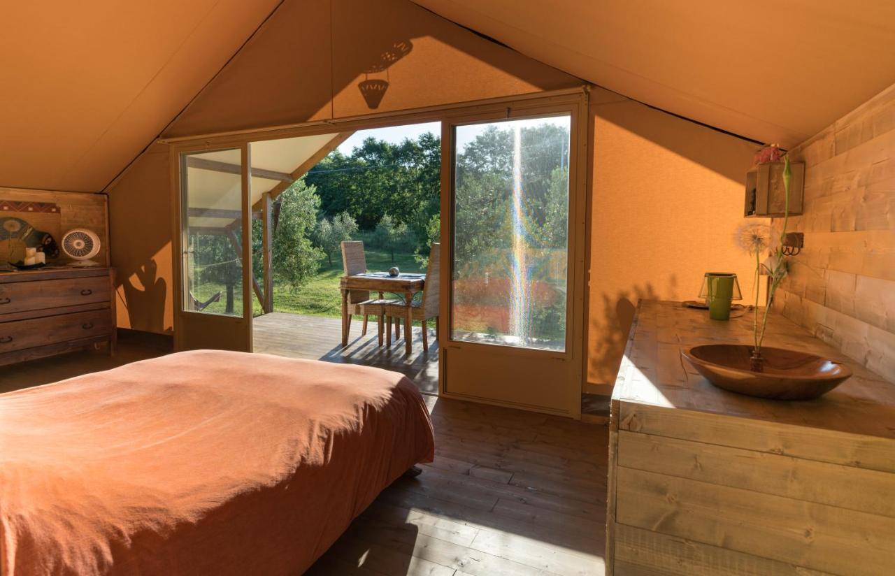 Glamping In Toscana, Luxury Tents In Agriturismo Biologico Sorano  Exteriér fotografie