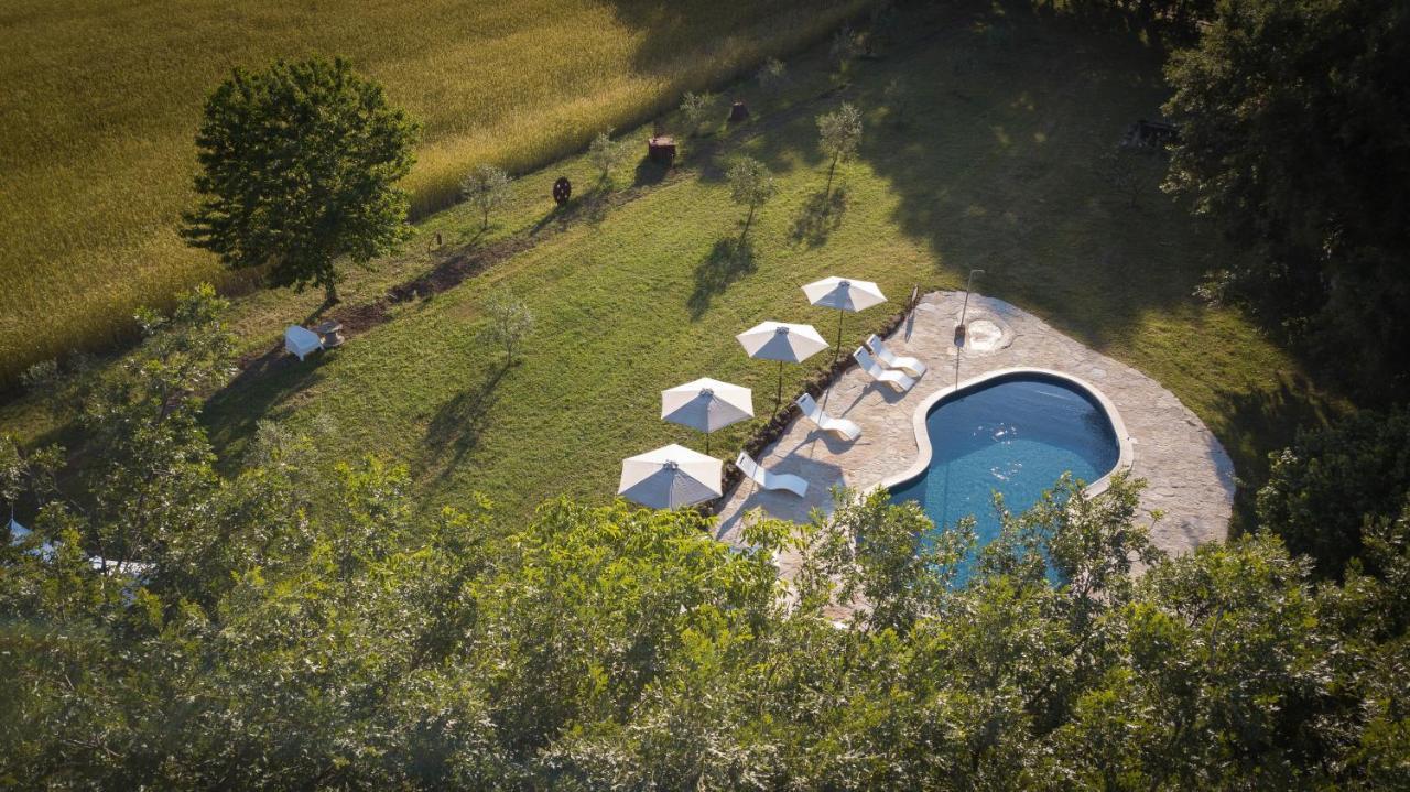 Glamping In Toscana, Luxury Tents In Agriturismo Biologico Sorano  Exteriér fotografie