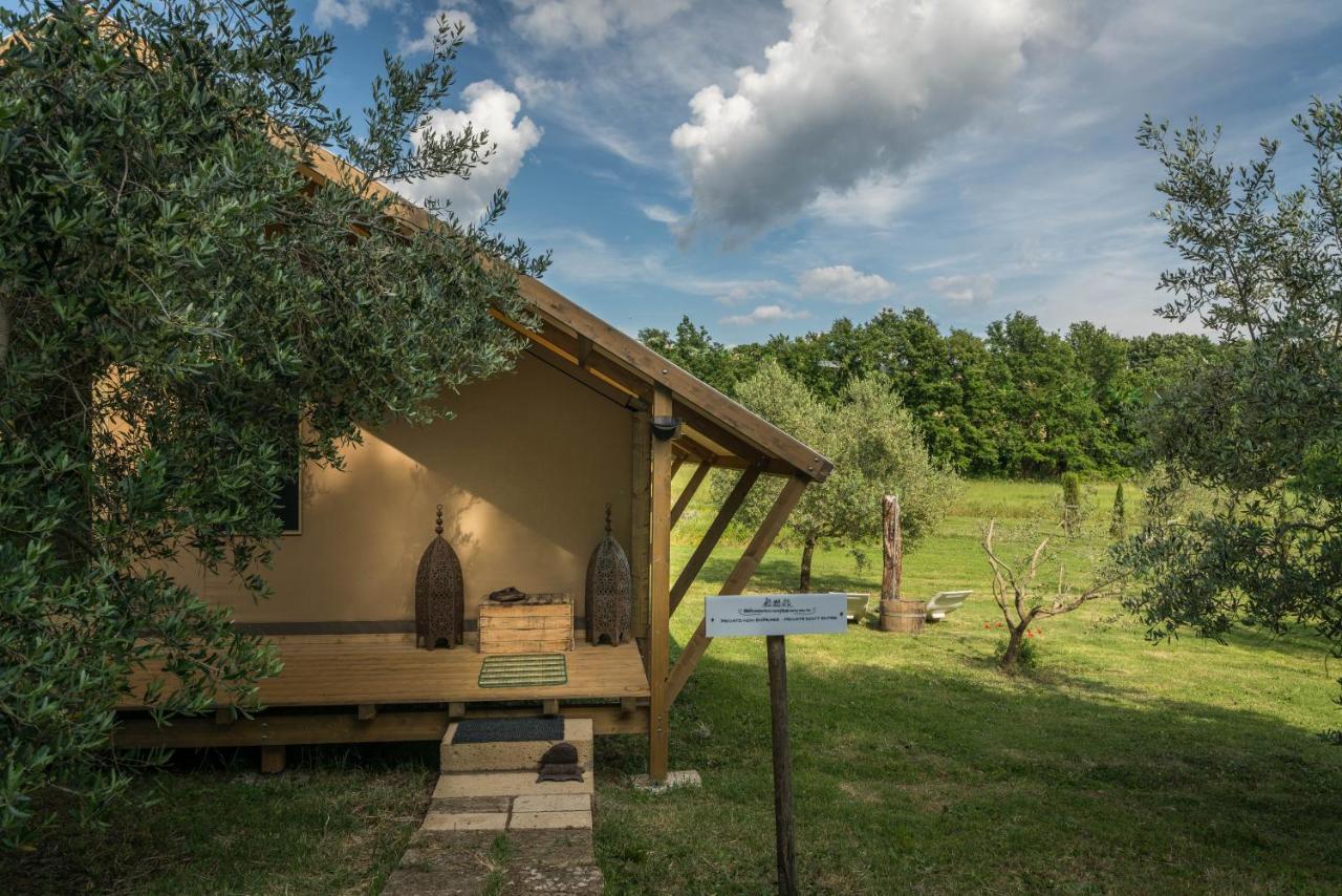 Glamping In Toscana, Luxury Tents In Agriturismo Biologico Sorano  Exteriér fotografie