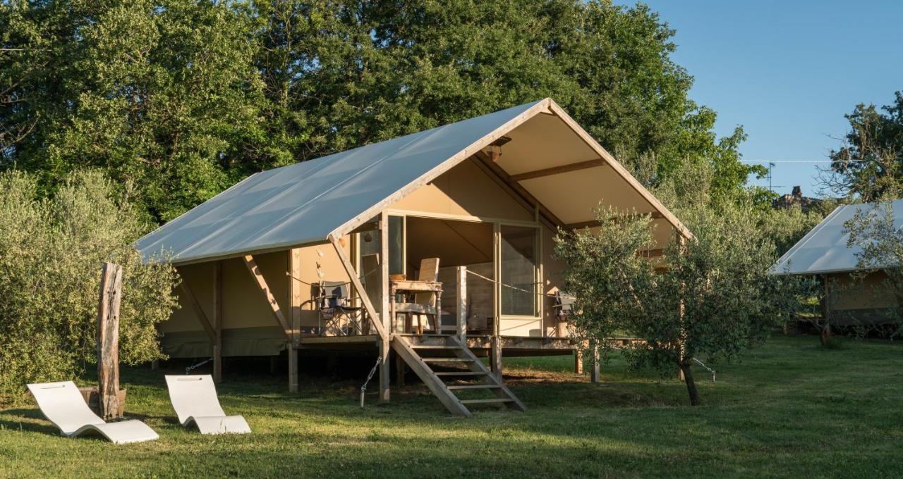 Glamping In Toscana, Luxury Tents In Agriturismo Biologico Sorano  Exteriér fotografie