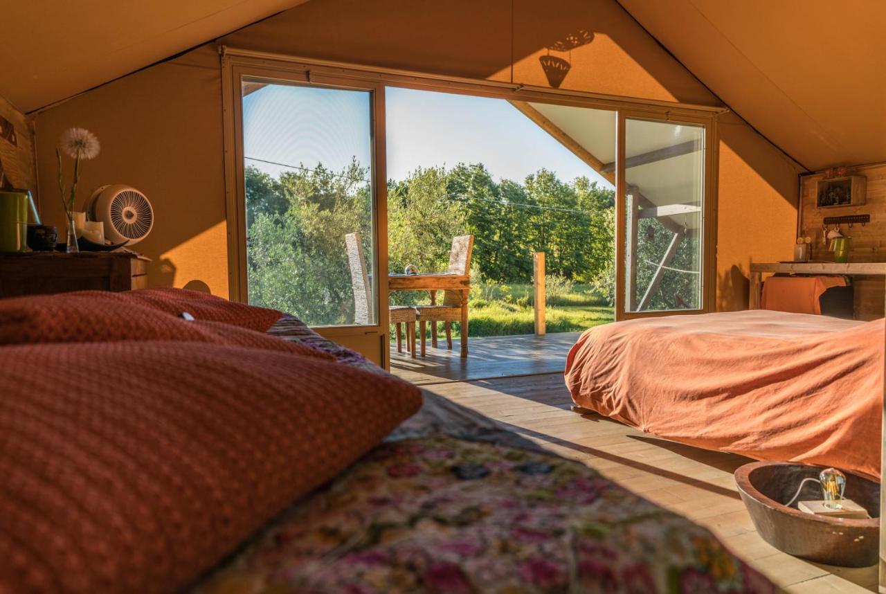 Glamping In Toscana, Luxury Tents In Agriturismo Biologico Sorano  Exteriér fotografie