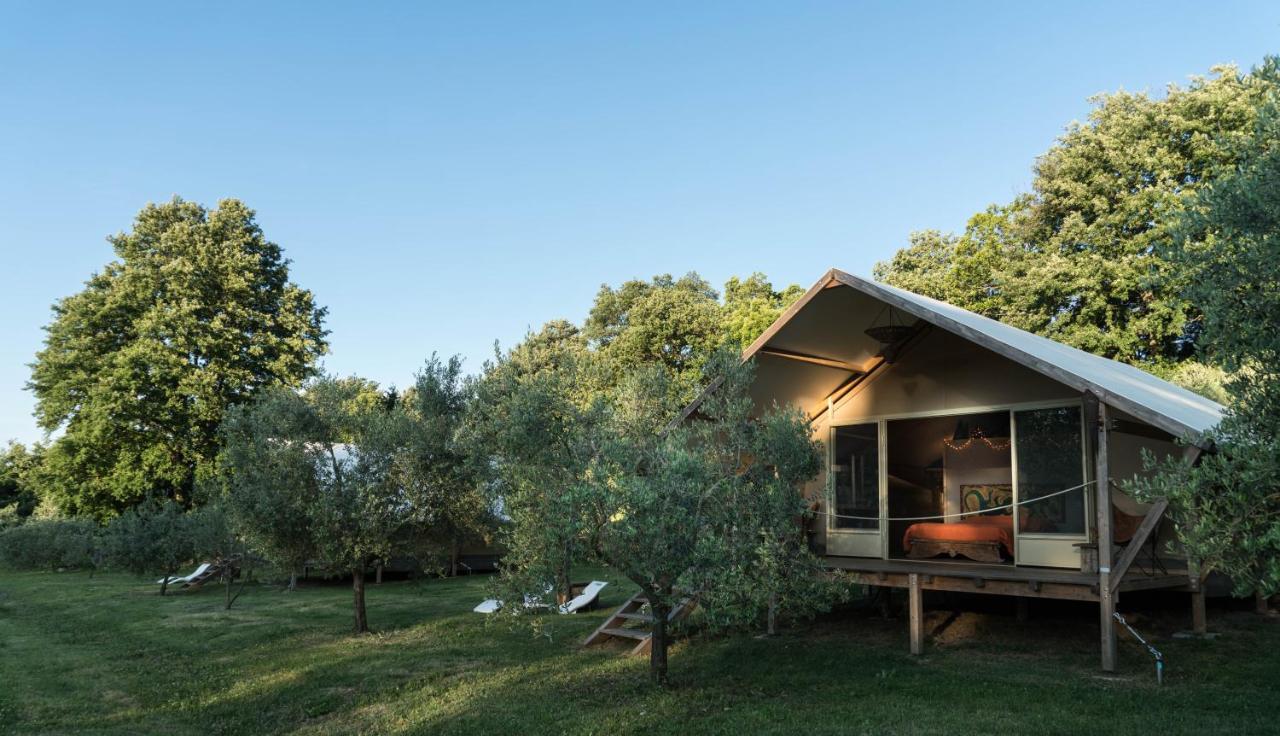 Glamping In Toscana, Luxury Tents In Agriturismo Biologico Sorano  Exteriér fotografie