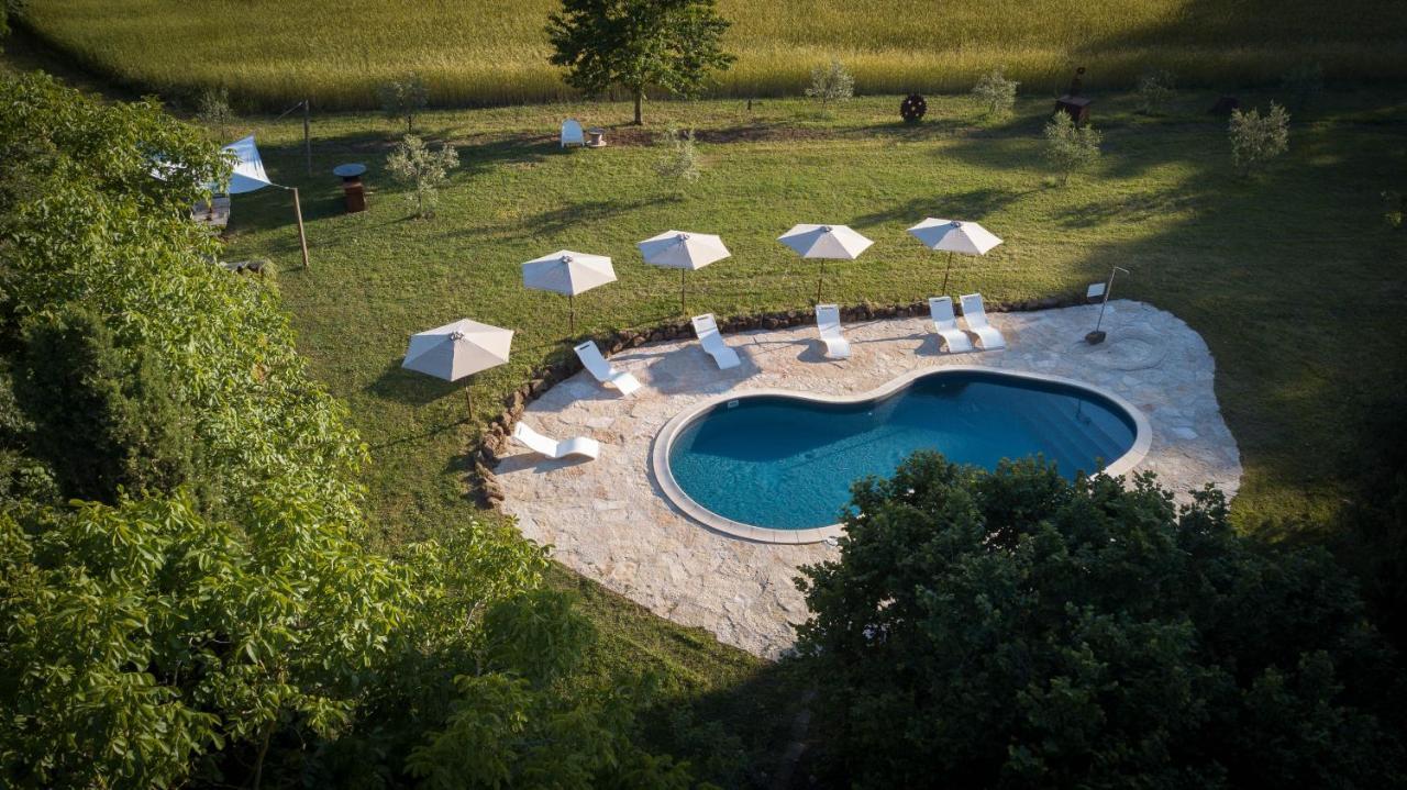 Glamping In Toscana, Luxury Tents In Agriturismo Biologico Sorano  Exteriér fotografie