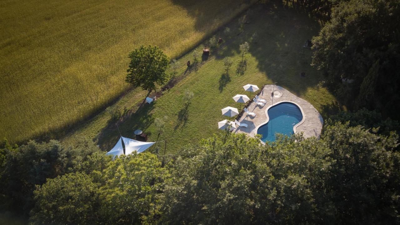 Glamping In Toscana, Luxury Tents In Agriturismo Biologico Sorano  Exteriér fotografie